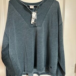 Ariat Women's V-Neck Sweater - Blue